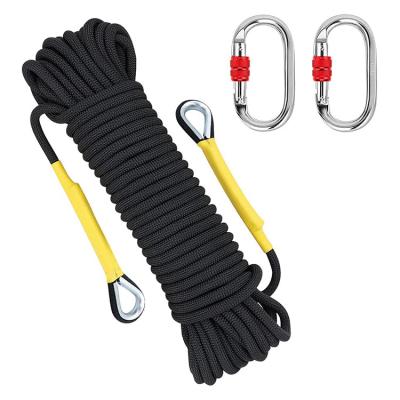 China Factory Wholesale Dynamic Mountaineering Rope 10Mm Rope Equipment Safety Rope Escape Fire Rescue Rope Durable for sale