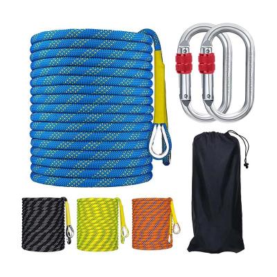 China Custom Made High Quality Durable Survival Parachute Tether Lanyard Braided Camping Rope Climbing Rope for sale