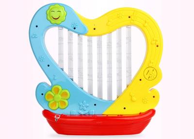 China Small Magic Harp Kids Music Toys with Game and Music Support For 0 - 6 Years Old for sale