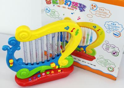 China CE Multifunctional Swan Harp Kids Music Toys with Kid Protective Plastic Case for sale