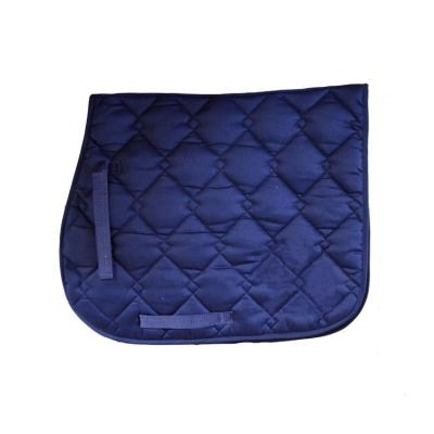 China Diamond Double Quilting Equestrian Horse Dressage Saddle Pad for sale