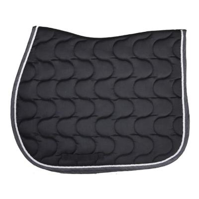 China Wave stitching wholesale wave saddle pad for thick dressage saddle pad for sale