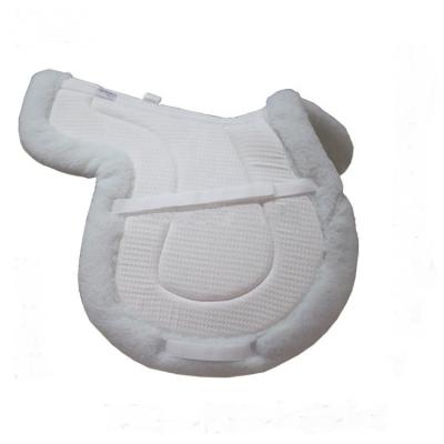 China Breathable Anti-Slip Durable British Style Racing Saddle Pads High Quality Horse Products for sale