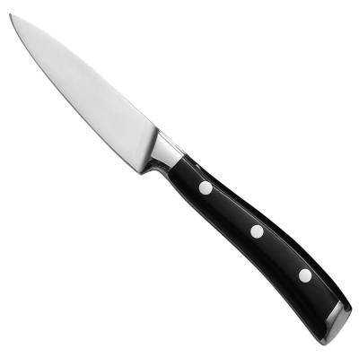 China New Arrival Stocked 4 Inch Kitchen Cleaver Knife 5Cr15 ABS Kitchen Paring Knife Paring Knife for sale