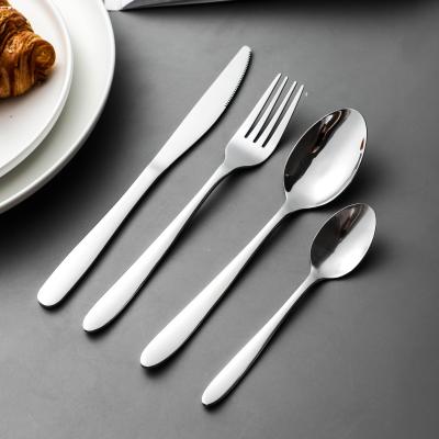 China OEM Food Grade Quality Stainless Steel Dessert Disposable Dinner Spoon Silver Table Spoon For Wedding for sale