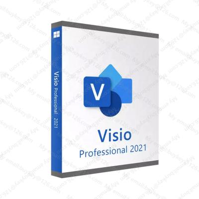 China Visio 2021 Professional Key 100% Genuine Instant Delivery MS Visio 2021 Pro Visio 2021 Activation Online Professional for sale