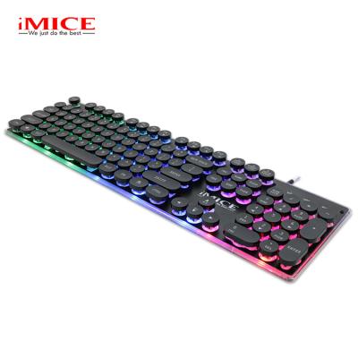 China iMice ERGONOMIC Ergonomic Brand Shenzhen Apedra USB Gaming Mechanical Cable Computer Keyboard Led Breathing Lightweight Keyboard for sale