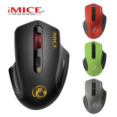 China Wholesale Silent Silent Wireless Mouse 2000DPI Wireless Receiver iMice Computer Mouse 2.4GHz Optical Ergonomic Mice For Laptop PC Mouse for sale