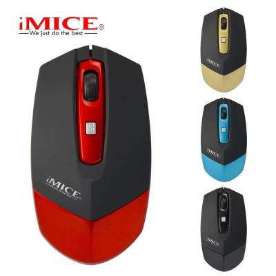 China Mini Finger iMice Factory Price Wireless Normal Desktop Computer Mouse 6D Mouse For Laptop Computer for sale