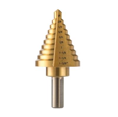 China LARIX Hot Selling CO-Z 10 Metal Drilling Files Titanium Step Drill Bit For Sheet Metal Hole Drilling Cutting for sale