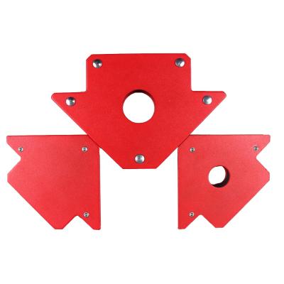 China LARIX Industrial 25LBS/50LBS/75LBS of Magnet with 45 90 135 Degree Mounting Angles Magnetic Welding Squares for sale