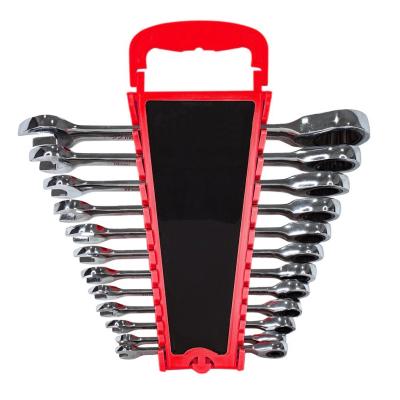 China Auto Repair Larix Hot Sale 12 PCS Ratchet Wrench Set for sale