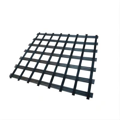 China 25-100kN/M Plastic Steel Reinforcement Geogrid Maschinen-Masche zu verkaufen