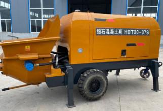 China Small Horizontal Fine Stone Concrete Transfer Pump Type 20 Hydraulic Secondary Structure Column Pump zu verkaufen