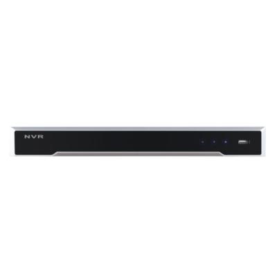 China 12 Original CCTV NVR DS-7616NI-I2/16P H.265 2 HDD 16 Channel MP Resolution 4K POE NVR up to 8TB capacity for each HDD for sale