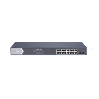 China Port Original LACP Hik DS-3E0518P-E/M Gigabit Unmanaged 16 POE Network Switch for sale