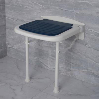 China Hot Sales Modern Bathroom Shower Seat Folding Wall Mounted Folding Shower Seat for sale