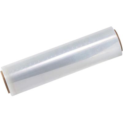 China Hot Selling Moisture Proof Plastic Lldpe Rolls Jumbo Roll Rolls Lldpe Clear Plastic Pallet Wrap Plastic Stretch Film for sale