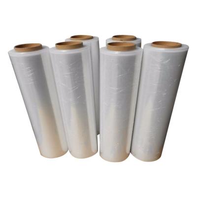 China Moisture-proof Jumbo Roll Dispenser High Quality Malaysia PE Stretch Wrap Transparent Plastic Film Packaging for sale