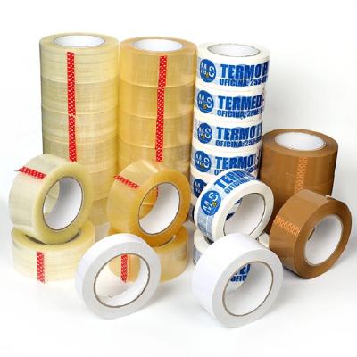 China High Quality Biodegradable Tape Waterproof Custom Jumbo Roll Bopp Logo Packaging Tape for sale