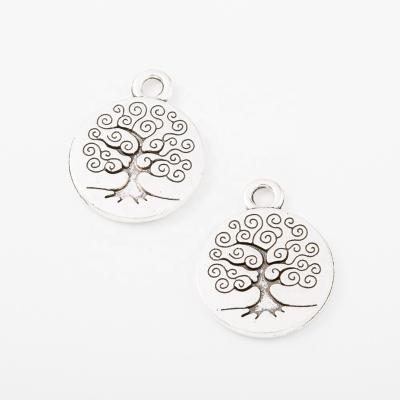 China Trendy Hot Selling Alloy Pendant Tree Of Life Pendant Charms For Fashion Jewelry for sale