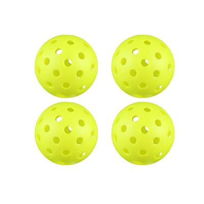 China Hot Selling Gifts Indoor And Outdoor Pickleball Balls Plastic Pickleball for sale