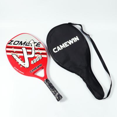 China Carbon Fiber 2022 Soft EVA Face Raqueta With Bag Carbon Sports Accessories Beach Tennis Padel Racket Summer Female Professional Paddle Racquet for sale