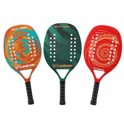 China CAMEWIN 4006 Carbon Fiber Beach Tennis Racquet Professional High Quality EVA Face Beachtennis Racquet Adult Padel Rackets With Bag 4.8 for sale