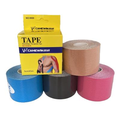 China Breathable Therapeutic Muscle Pain Relief Kinesiology Sports Medical Kinesiology Tape for sale