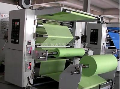 China Paper Type Machine 2 Color Flexographic Printing Machine Nonwoven Fabric Bag Printing (QTL Printer Roll To Roll) for sale