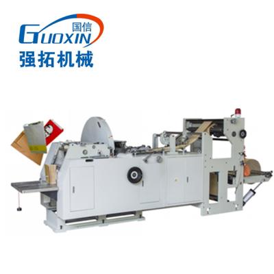 China Automatic High Speed ​​V Bottom Food Paper Paper Bag Making Machine for sale