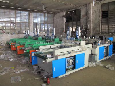 China 300-400 Pcs Min Plastic / Paper Bags Manufacturing Machinery Prices for sale