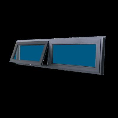 China New Zealand Magnetic Villa Screen Winder Home Aluminum Chain Tent Window Double Glazed Low E Glass Aluminum Tent Window for sale