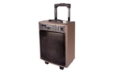 China Professional Powered Rechargeable Trolley Speaker 8 Inch Active Speakers for sale