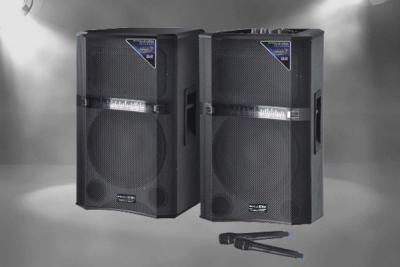 Cina Altoparlanti di PA alimentati portatile senza fili a 12 pollici del Subwoofer con il microfono in vendita