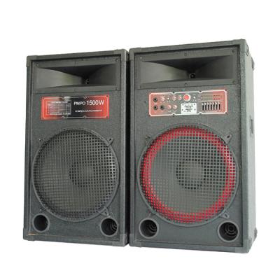 China 15 Inch Fm Radio USB Portable PA Sound System , Home Bluetooth Speaker System for sale