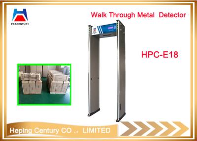 China Original Factory 18 zones gold detector walk through metal detector gate for sale