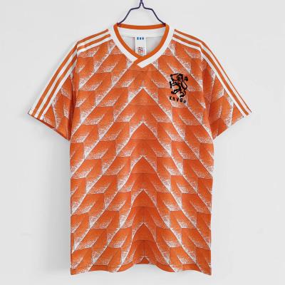 China Jersey de fútbol retro del fútbol de las mangas blancas de secado rápido viejas rojas de los jerséis en venta