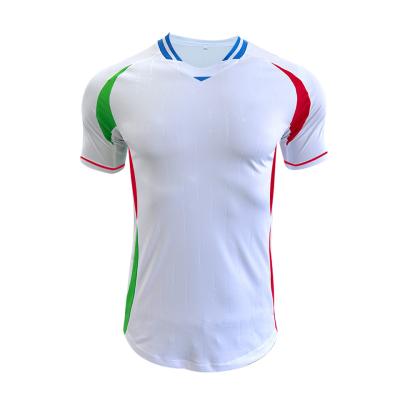 中国 Italy 2024 Euro Jersey Quick dry material 120-160gsm Fabric Weight 販売のため