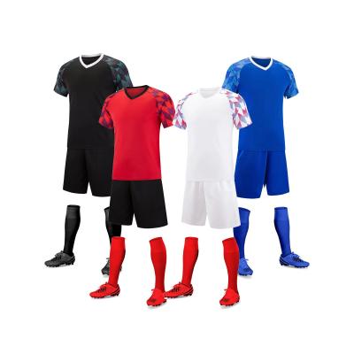 China Custom Team Trikot für Fußball Leichtgewicht Polyester Mesh lebendige Farben Match-Ready zu verkaufen