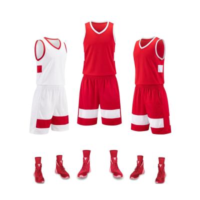 Chine Uniformes de basket-ball pour jeunes à séchage rapide avec épaisseur standard et conception personnalisée à vendre