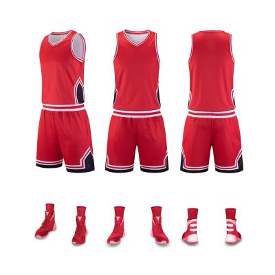 China Custom Design Basketball Trikot für Männer Erwachsene Größe S Stoff Feature Maximaler Komfort zu verkaufen