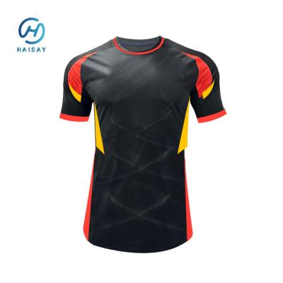 China Mancha corta Camiseta de equipo de fútbol Vestido de fútbol con máxima comodidad de uso en venta