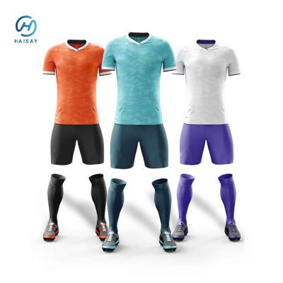 China Short Sleeve Football Team Jerseys Comfortable Improve Your Team's Performance for sale