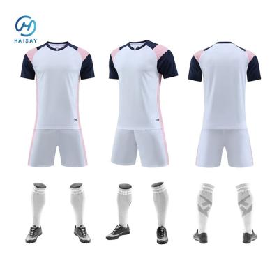 China Bold Red Football Jersey Regular Fit Customized Logo Moisture-Wicking Tech for Match Play for sale