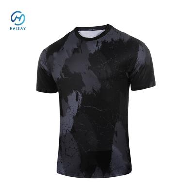 China Camisa de futebol de tamanho adulto - Malha leve e respirável, cor azul real, perfeita para fósforos, absorvente de umidade à venda