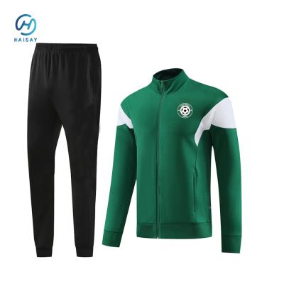 China 2025 Groothandel Mensen Soccer Jersey Kwaliteit Athletic Wear Long Sleeve Training Tracksuit Custom Name Football Clubs Football Te koop