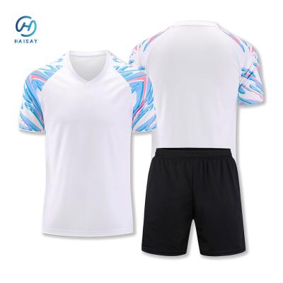 China Customized Soccer Jersey Set Man Football Jerseys Wholesale Team Soccer Uniforms Football Shirt Kids Soccer Wear Football Kit for sale