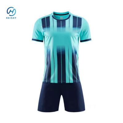 China Custom Color Football Jersey Lichtgewicht ademend Vocht afzuigend   Perfecte pasvorm voor wedstrijden Vergroot je team trots Te koop