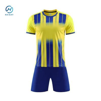 China Jersey Football/Football/Volleyball Uniform Set Custom Naam Nummer Team Logo Terugplaatsing Te koop